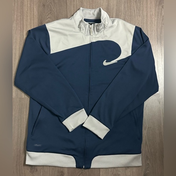 Nike Other - Vintage Nike Flight Basketball Embroidered Zip Up Jacket